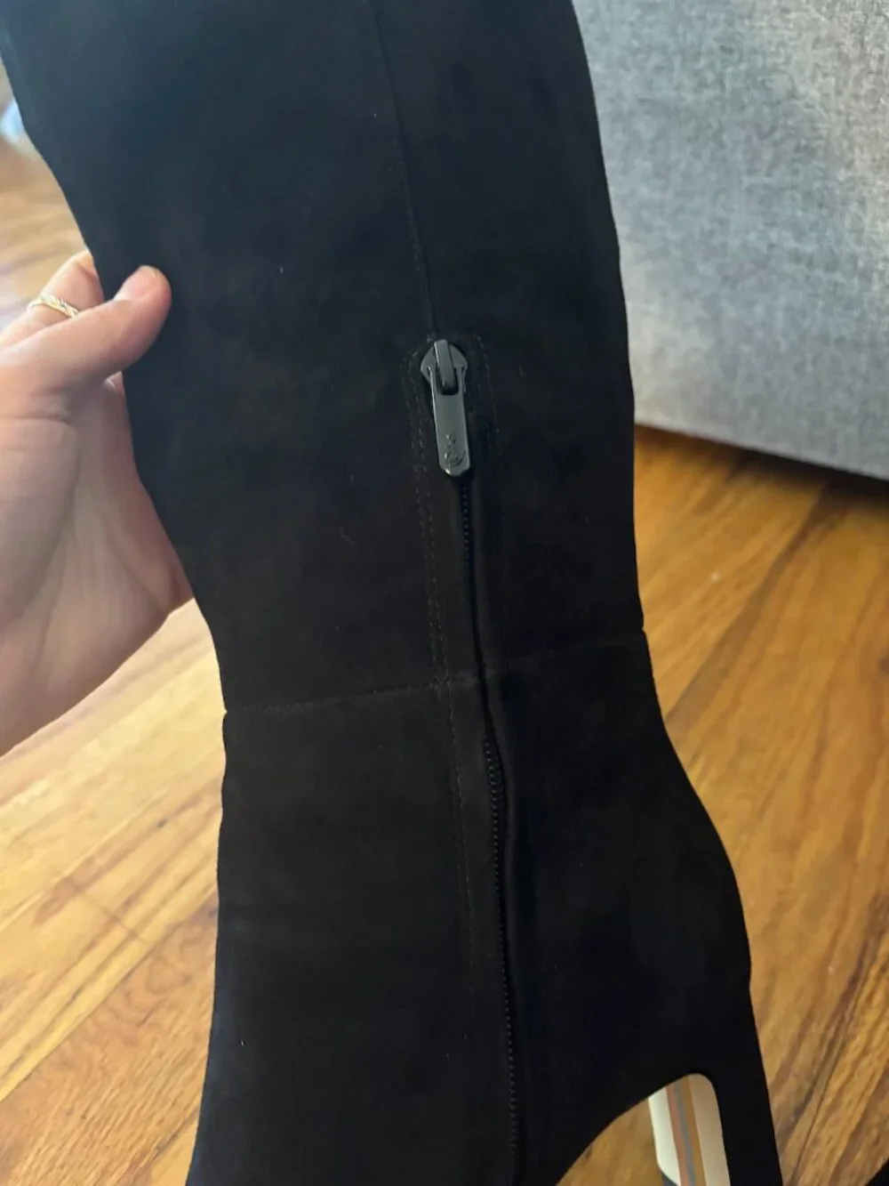 Sam Edelman Sylvia Knee High Boot (Wide Calf)